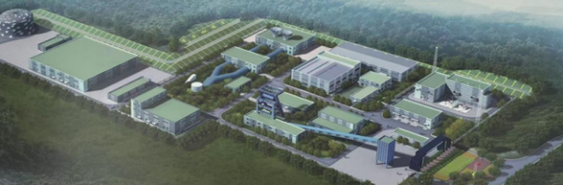 中煤華晉集團晉城能源有限公司里必煤礦 濕式除塵洗氣機安裝工程竣工
